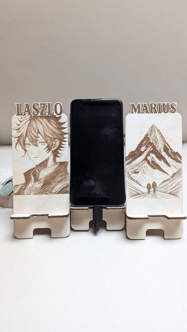 Support de téléphone personnalisé