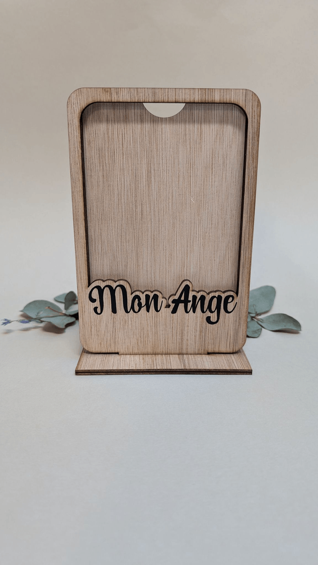 Cadre photo en bois  Personnalisable